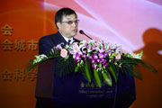 2012南京客车展颁奖晚宴之欧科佳(上海)汽车电子设备有限公司总经理张小平致词