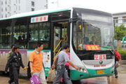 宇通混合动力客车在昆明
