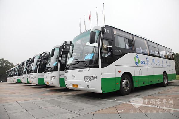 海格纯电车服务国际能源变革论坛获点赞