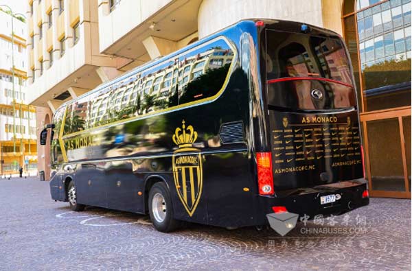 金龙龙威法甲摩纳哥球队大巴