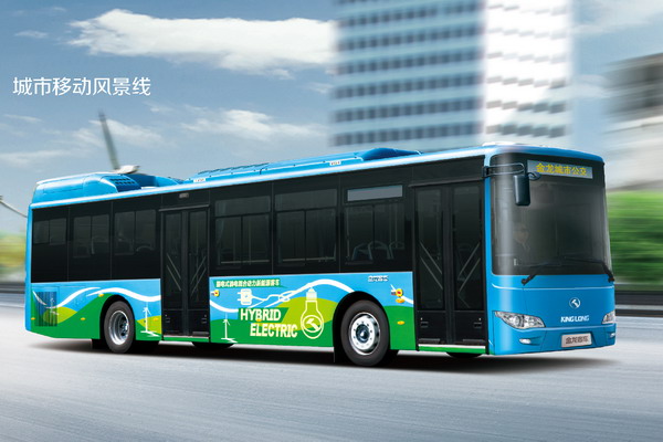 金龙客车XMQ6106混合动力客车