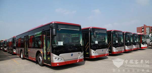 绿动津城，申龙百辆新能源公交服务天津