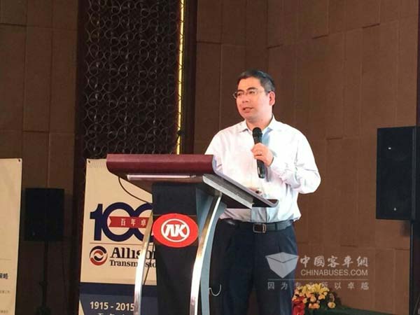 安凯客车产品规划部部长徐文斌