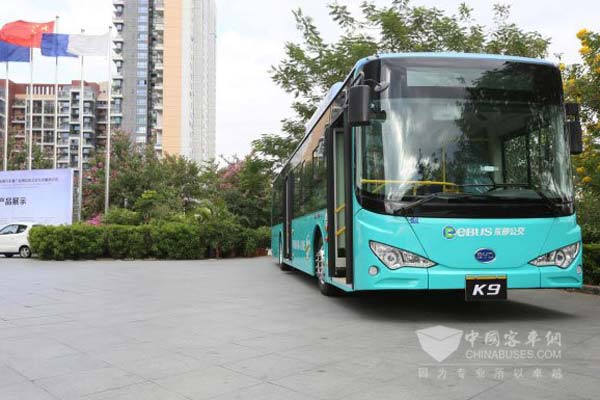 比亚迪全面推进城市公交电动化