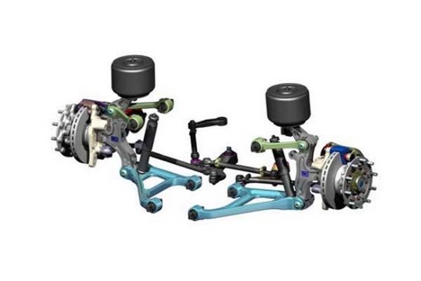 上海科曼AFD 075系列独立悬架