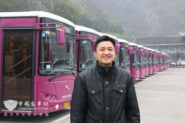 张家界环保客运公司副总、技术责任龚经理