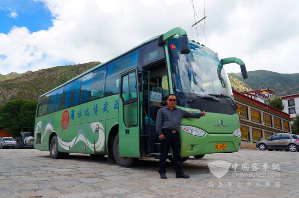金旅客车一直以来获高原客户信赖