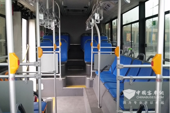 海格新能源公交车舒适的内部空间