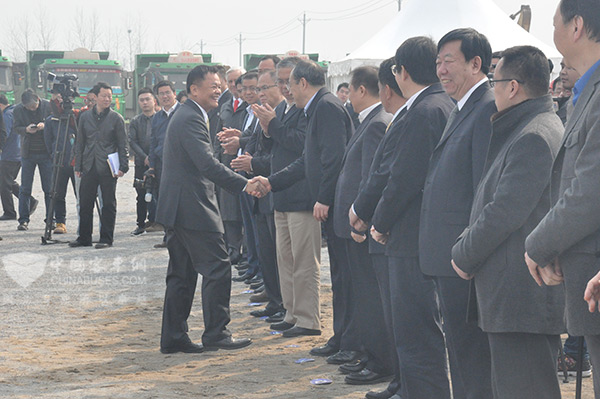 开工仪式活动现场