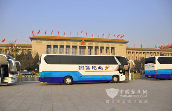 金龙客车两会服务精彩瞬间分享