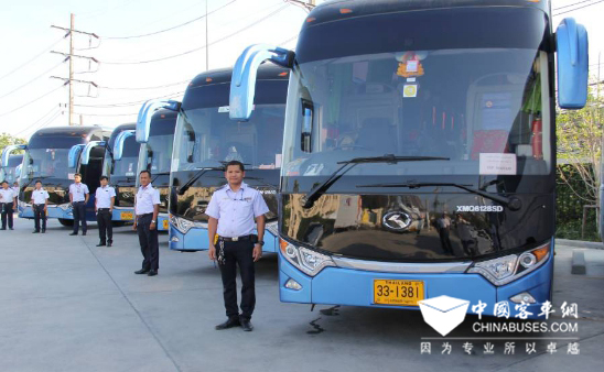 金龙客车在泰打造中国制造金字品牌