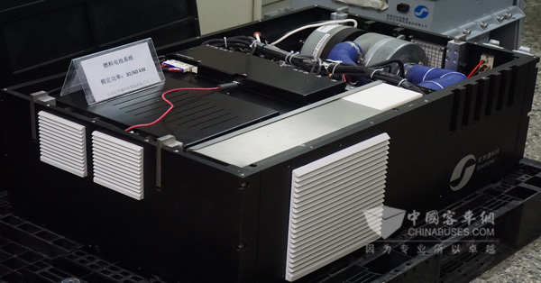 亿华通研发的氢燃料电池系统