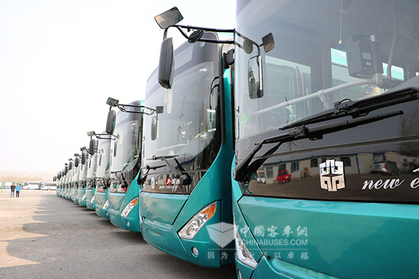 满弓开局，高歌猛进，中通客车一季度产值同比翻番