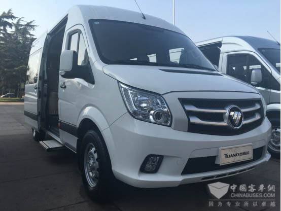 北京国际车展即将来袭，福田轻客利箭齐发