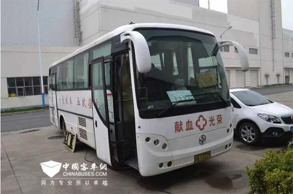 爱心传递，生命接力——亚星客车开展无偿献血活动