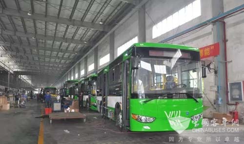 上饶新能源客车助力山东绿色交通