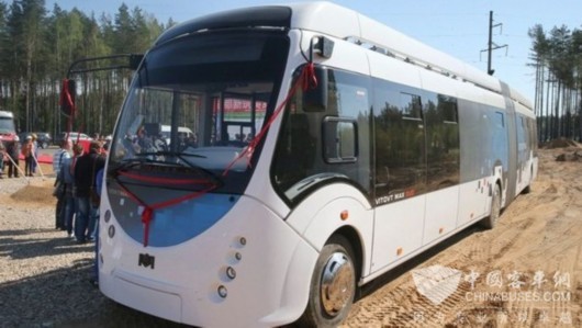 上海超级电容客车获白俄罗斯青睐 技术比欧洲领先10年