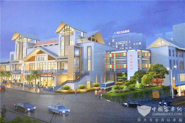 云南：怒江一级汽车客运站开工 将在2018年投入运营