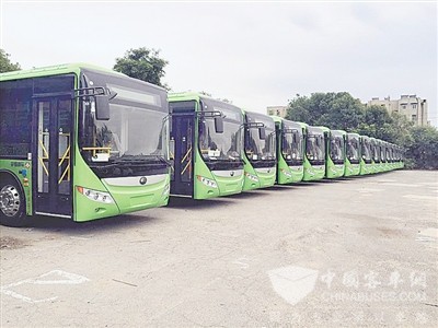 河南开封：40辆新能源公交车即将投入运营