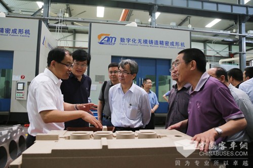 玉柴承担的“柴油发动机无模铸造及示范应用”课题通过验收