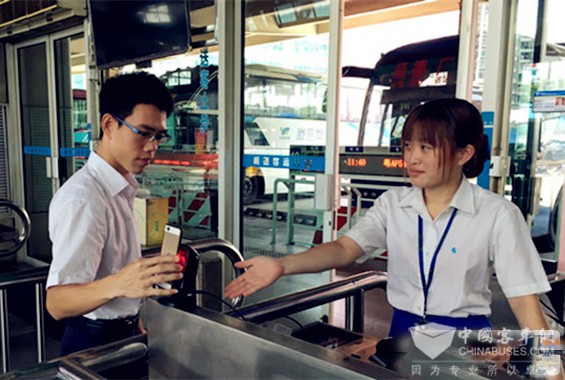 广东：顺德客运站扫一扫即可乘车
