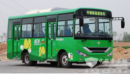 中通新能源客车销量超5200辆
