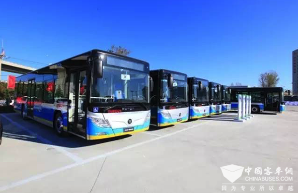 福田欧辉超级客车助力北京交通运输体系全面升级