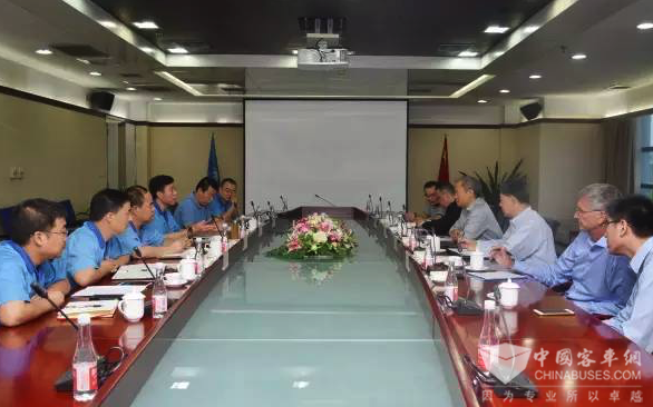 卡特彼勒公司客人访问法士特