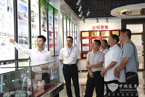 河南许昌交通运输局领导莅临银隆新能源考察