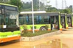 广西：田阳首批纯电动公交车投入营运