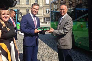 海格超级电容车率先在“一带一路”沿线国家运营