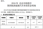 北京市拟拨付第四批新能源汽车财政补助资金30856.63万元