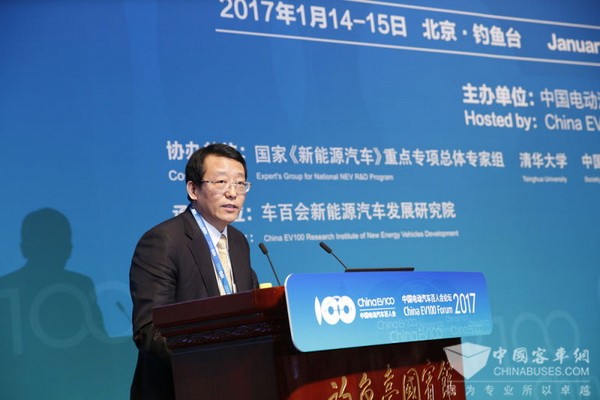 百人会|冯兴亚：智能化和网联化是电动汽车的大势所趋