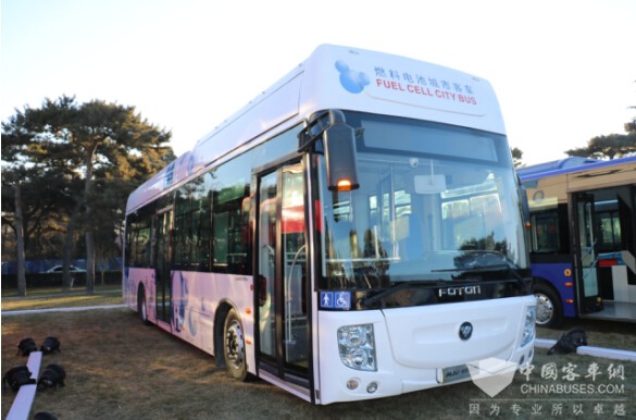 福田欧辉氢燃料电池客车