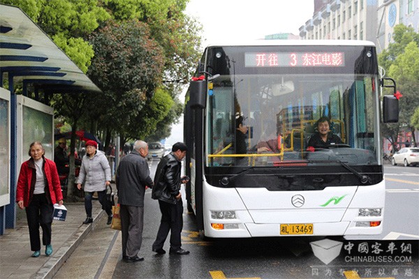 湖南：资兴42辆纯电动公交车上线运营