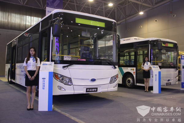 南京金龙闪耀丝博会 开沃汽车对接70国