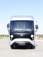 “萌”车来袭，中通全铝车身厢式纯电物流车正式下线