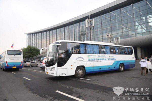 福田欧辉荣膺“清洁能源、创新使命”峰会官方指定用车