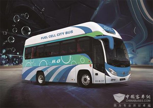 福田欧辉氢燃料客车