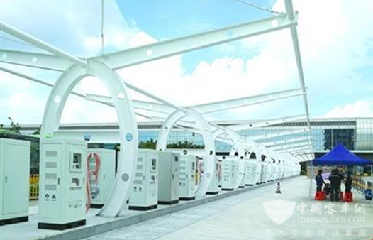 广东高明：首批100个新能源公交车充电桩即将投用