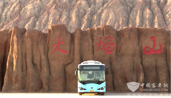 首开行业“火洲”测试先河 比亚迪纯电动客车“征战”吐鲁番