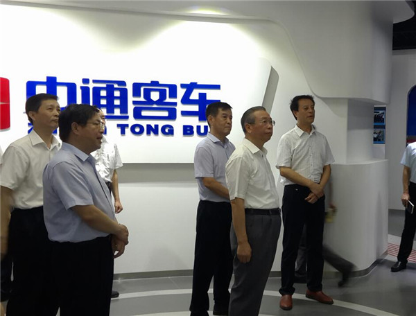 鼓励、鞭策、期望 山东省委书记刘家义莅临中通客车视察指导