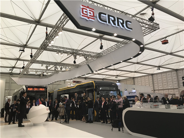 中国中车“ACE绿色智能交通整体方案”惊艳比利时客车展