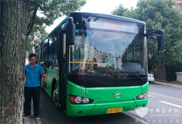 30辆海格新能源客车服务“生态安宁”