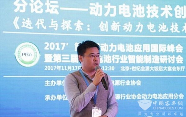 张立波：微宏“2+1”主动、被动共同保障动力电池的安全