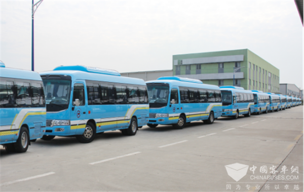 再传捷报 晶马福尊纯电动客车交付景德镇公交
