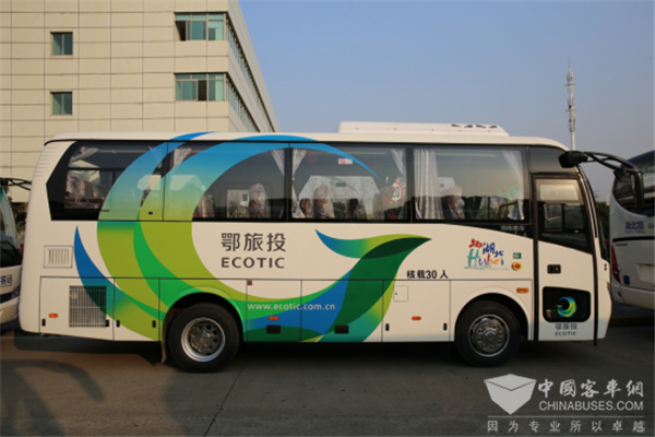 海格客车开启东方山“智慧游”