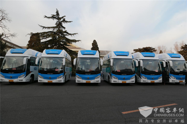 氢能源持续发力，福田欧辉氢燃料电池客车护航2018百人会成品质担当