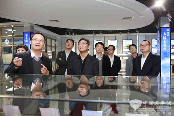 交通运输部综合规划司张大为副司长一行调研银隆新能源