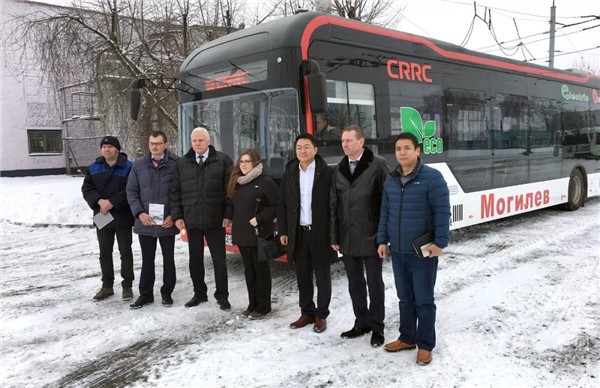 轻松应对极寒环境，白俄首都电视台为中车电动打Call